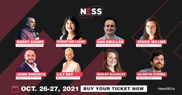 NESS 2021 Lineup of speakers