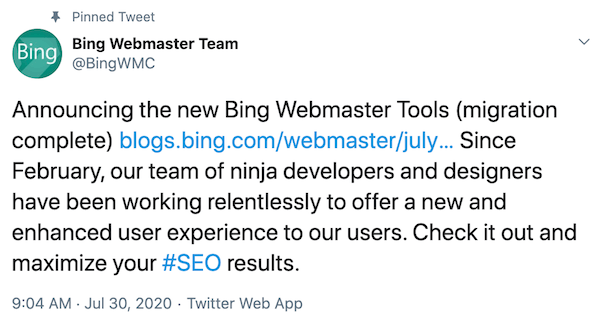 Bing Webmaster Team Announces URL Inspection on Twitter