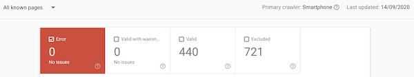 Google Search Console Index Coverage Report gets finally updated after two weeks Google Search Console Index Coverage Report gets finally updated after two weeks