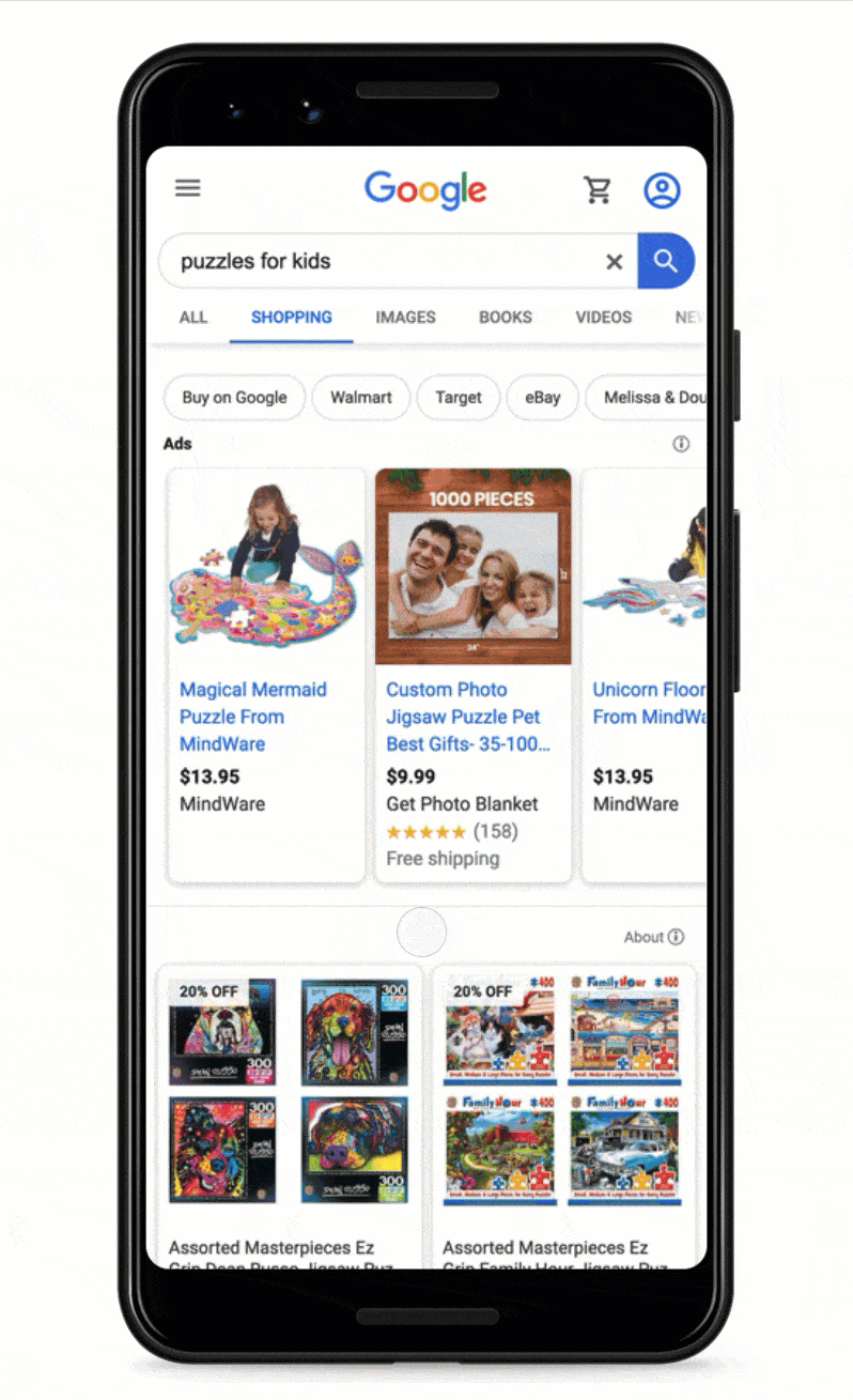 Google will allow retailers worldwide to offer their goods in the Shopping tab for free