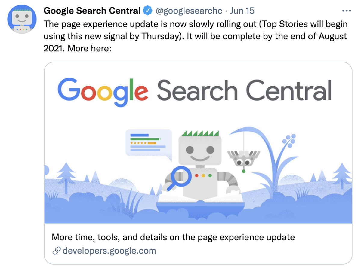 Google experience. Google experience