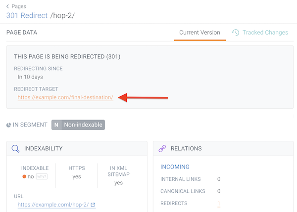 Redirect loop in the ContentKing app
