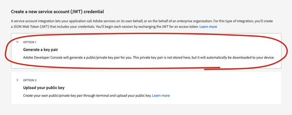 Generating a key pair to authenticate the connection between Adobe Analytics and ContentKing Generating a key pair to authenticate the connection between Adobe Analytics and ContentKing