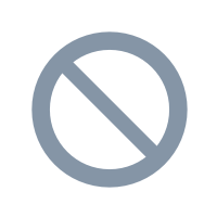 Screenshot of the grey ban icon marking the ignored issues in ContentKing