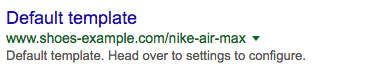 Meta information gone wrong Meta information gone wrong