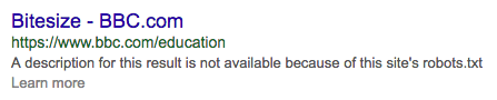 Page is inaccessible through robots.txt Page is inaccessible through robots.txt
