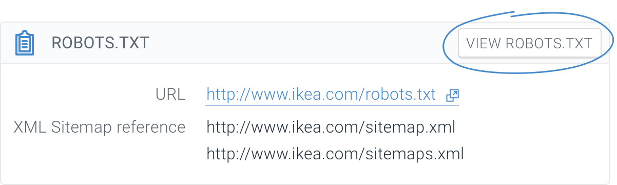 ContentKing - robots.txt