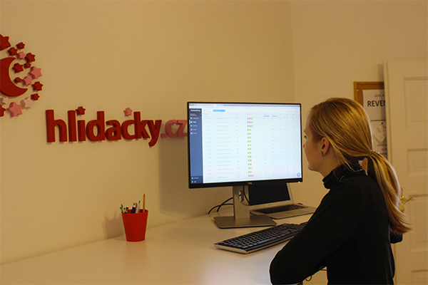Part of a Hlidacky.cz crew