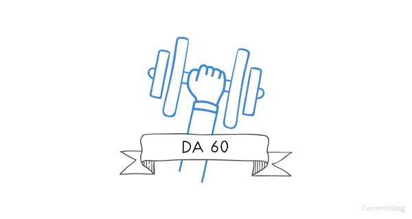 Domain authority illustrated Domain authority illustrated
