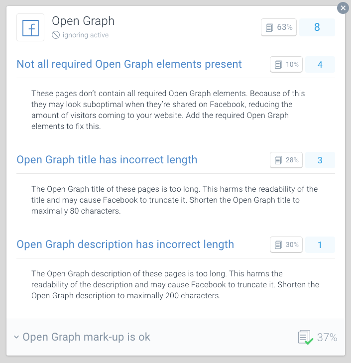 Contentking - issues open graph Contentking - issues open graph