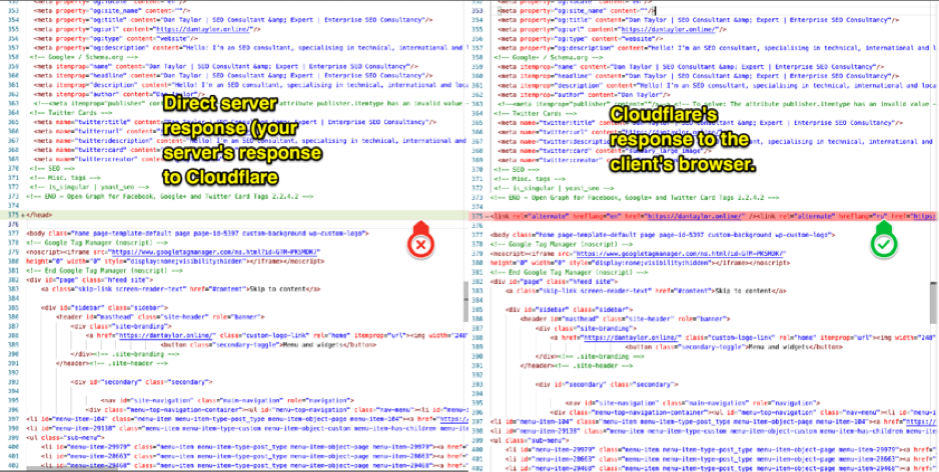 Dan Taylor - Modified server response with Edge SEO Dan Taylor - Modified server response with Edge SEO